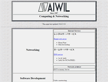 Tablet Screenshot of aiwil.com